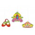 AM SD10P6-P: Amos Sun Deco Set - Princess 6 pcs